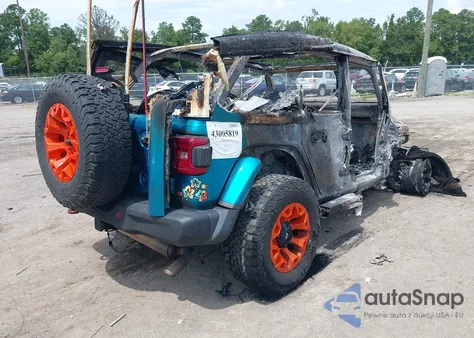 2020 Jeep Wrangler Unlimited Rubicon 4X4 z USA, uszkodzony, nr VIN 1C4HJXFN9LW147351